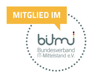 Siegel „Mitglied im Bundesverband IT-Mittelstand e. V.“